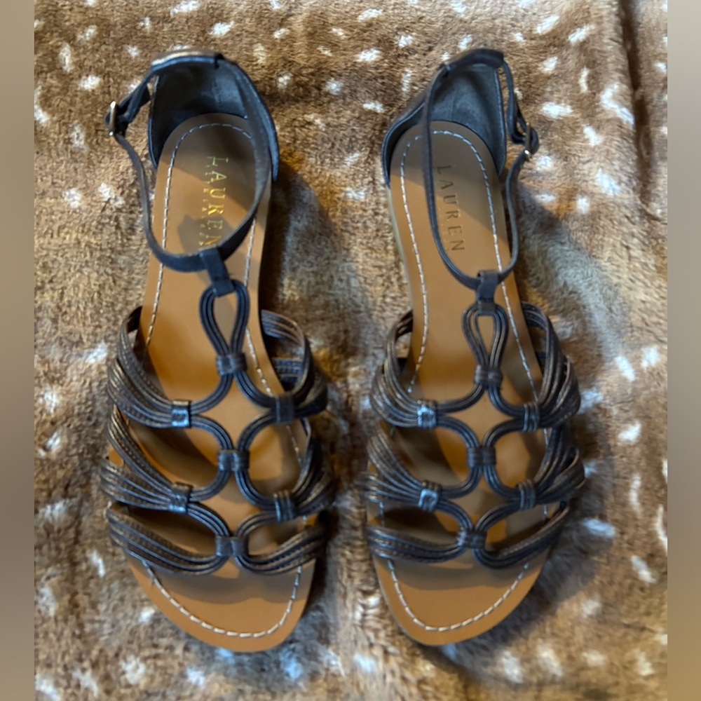 Ralph Lauren Brown Sandals